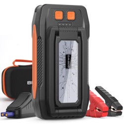 BIZEWO Car Jump Starter Battery Pack, 4000A Peak Car Battery Starter, Portable, For Up To 8.0L Gasoline Or 6.5L Diesel Engine.